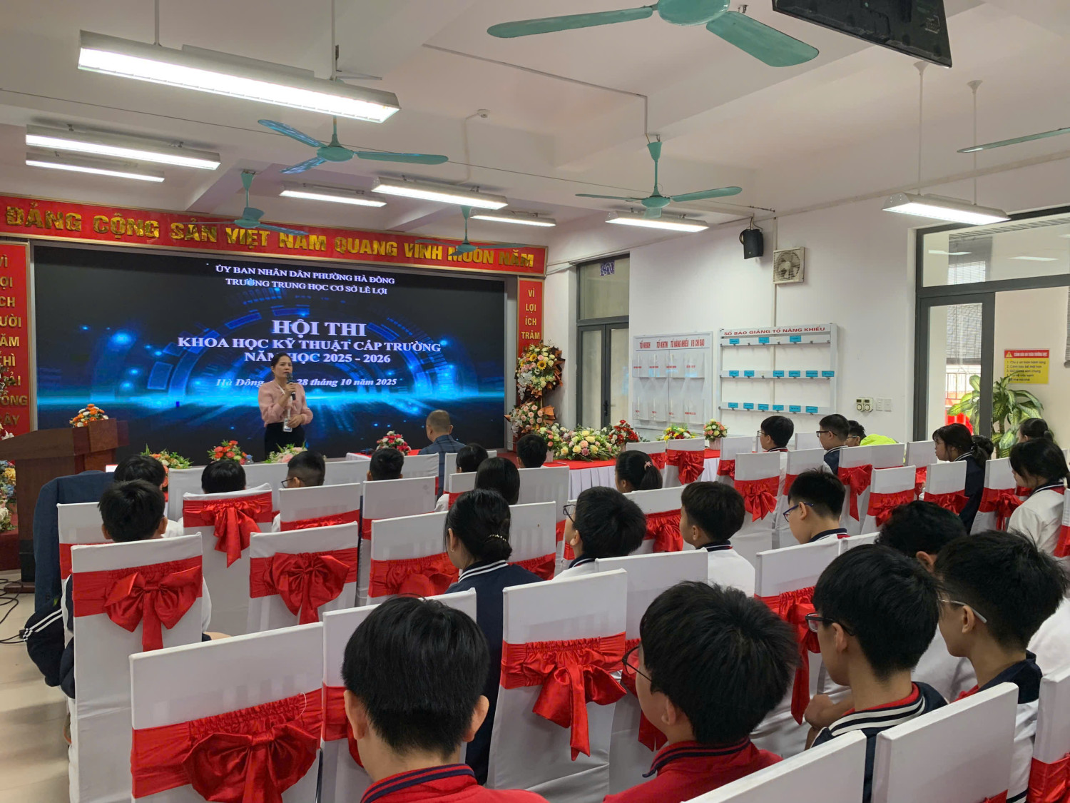 TRƯỜNG THCS LÊ LỢI TỔ CHỨC THÀNH CÔNG CUỘC THI KHOA HỌC KỸ THUẬT CẤP TRƯỜNG NĂM HỌC 2025 – 2026